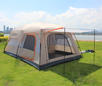 Grande tente familiale de luxe européenne personnalisée pour 5 à 8 personnes Tentes cabine familiale pour 12 personnes pour le camping en plein air