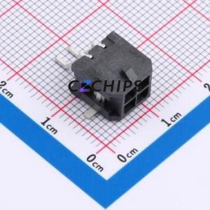 XDWF-C3030WT-2*2P Wire-to-Board Pin Header SMD,P=3mm Connector 2x2P 3mm Horizontal Mount 4P - Product Image 1