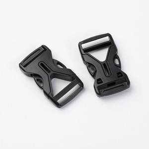 Hebillas de liberación lateral de plástico Jiuyuan, negras, duraderas, para bolsos - Product Image 1
