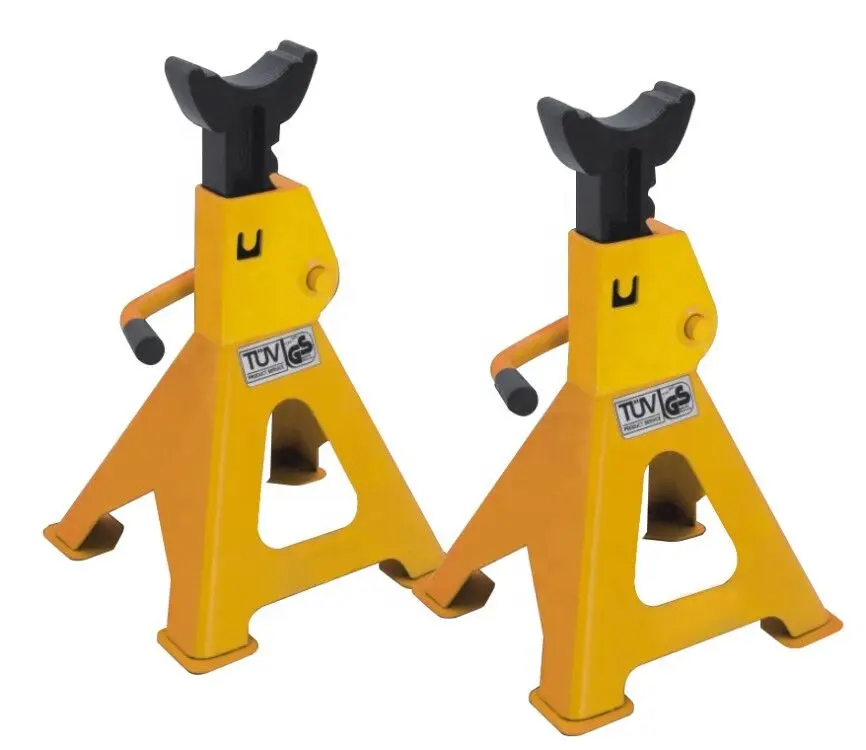 High Quality Heavy Duty 1 Pair Vehicle Support Stands Steel Jack Stands 2 Ton for Vehicle lifting Support.