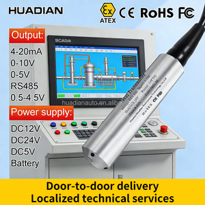 เซ็นเซอร์วัดระดับน้ำบาดาล 4-20ma DC24V RS485 แบบใช้แบตเตอรี่ สำหรับบ่อน้ำลึก พร้อมไฟแสดงระดับน้ำ - Product Image 6