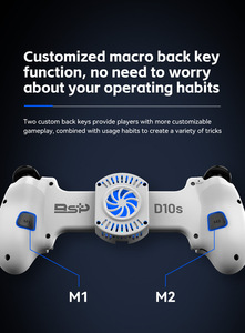 D10/D10S estiramiento refrigeración Gamepad inalámbrico <span class=keywords><strong>Joystick</strong></span> para SWITCH <span class=keywords><strong>Android</strong></span> lOS PC Streaming <span class=keywords><strong>Controller</strong></span> - Product Image 4