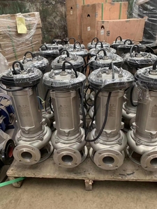 <b>Waste</b> Dirty Water <b>Pumps</b> Cutter Dewatering Centrifugal Submersible Sewage <b>Pump</b> - Product Image 4