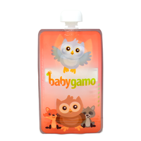 Bec en papier kraft biodégradable de 200ml, pochette debout, alimentaire PE, gravure gratuite, impression, QC, 100% ml