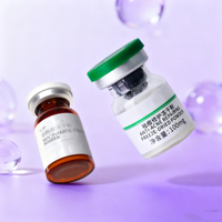 Étiquettes personnalisées pour flacons de 10 ml et 5 ml, étiquettes autocollantes pour flacons de poudre de peptide à double couche de 10 ml et 5 ml