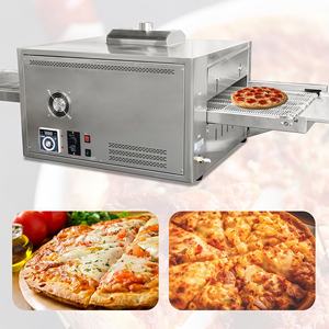 Four à <span class=keywords><strong>pizza</strong></span> commercial <span class=keywords><strong>automatique</strong></span> à chaîne <span class=keywords><strong>de</strong></span> 12/18/32 pouces, à gaz et électrique - Product Image 3