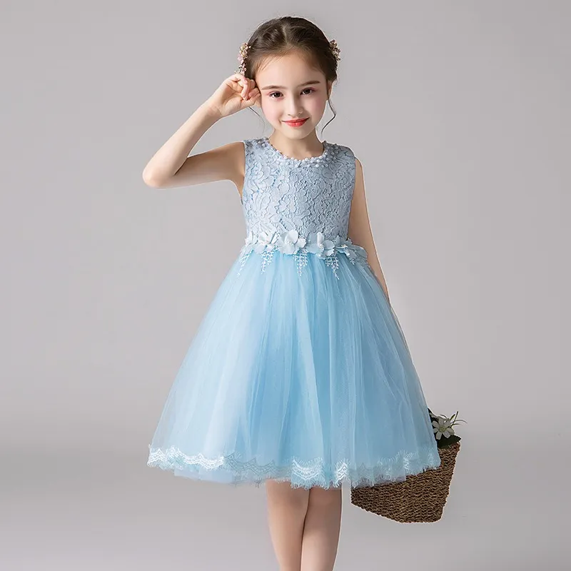 Latest Boutique Flower Newborn Baby Girl Party Dress Chinese Style New Year Ball Gowns Price