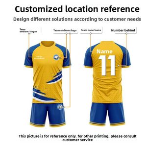 Camiseta de Fútbol Personalizada, Maillot de Foot, Camisetas de Fútbol de Secado Rápido, Jersey de Fútbol Sublimado, Uniforme de Fútbol - Product Image 2