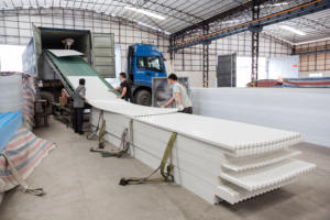 ฉนวนกันความร้อนแผ่นหลังคาพลาสติกพีวีซีใสสำหรับบ้านสัตว์ปีก - Product Image 6