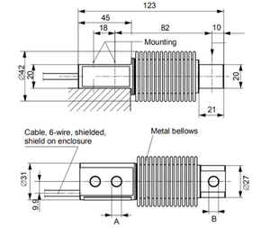 Sensor de Pesaje de Alta Calidad de la Serie HBM Z6FC3 Alemán, Báscula de Banda Transportadora Z6FC3-20KG/Z6FC3-30KG/Z6FC3-50KG - Product Image 6