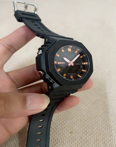 Reloj de Hombre de Cuarzo, Diseño Casual de Lujo, Cristal, Bolsa de Regalo, Aleación - Product Image 2