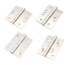 Stainless Steel 304 Marine Flush Stamped Security Anti-theft Hinge 127x102x3mm Deck Hinges Ship Kayak <b>Yacht</b> Boat Hardware Stainl - Product Image 3