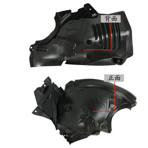 Revestimiento de Guardabarros Delantero para Mercedes-Benz Clase E W212, Sección Delantera 90x45x10cm, ABS Negro, Pieza de Repuesto - Product Image 3