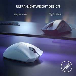 Ratón Inalámbrico para Juegos <span class=keywords><strong>Razer</strong></span> <span class=keywords><strong>DeathAdder</strong></span> V3 Pro, Ratón Óptico de Precisión de 30K DPI, Ultraligero de 63 g para Jugadores Profesionales de Esports - Product Image 3
