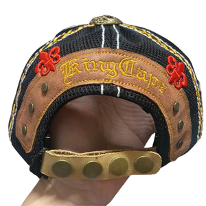 Gorra de Béisbol de 5 Paneles con Letras y Remaches, Estilo Deportivo Casual, Tela Común, para Hombre y Mujer, Directo de Fábrica - Product Image 3