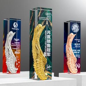 Shanchen Custom Blank Crystal Trophy Award Souvenir Cups Copa Trofeo Custom Blank Award Crystal Trophy Designs - Product Image 5