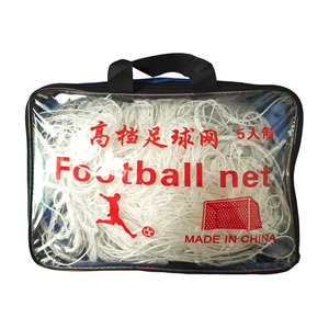 ตาข่ายลูกฟุตบอลโพลีเอสเตอร์แบบไม่มีปมตาข่ายลูกฟุตบอลแบบหกเหลี่ยม - Product Image 1