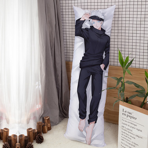 Pengiriman Cepat Grosir Bantal Peluk Custom Cetak Gambar Anime Kartun Seksi Dakimakura Baru Portabel untuk Penggunaan di Rumah dan Hotel 100% Poliester - Product Image 6