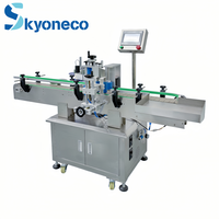 Autocollant de machines d'étiquetage d'usine personnalisé, machine d'étiquettes d'eau, machine d'étiquettes de bouteilles en plastique
