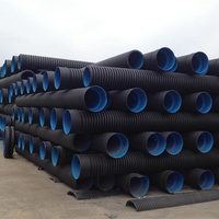 Tuyau ondulé HDPE DN800mm pour système de drainage souterrain