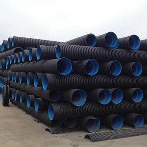 ท่อระบายน้ําลูกฟูกผนังสองชั้นระบบระบายน้ําใต้ดิน HDPE DN800mm ลูกฟูก - Product Image 6