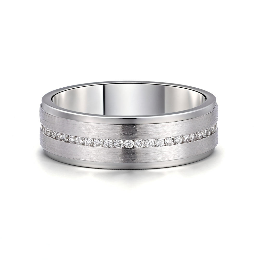 แหวนเพชรธรรมชาติทองแท้ 14K