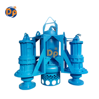 Pompe submersible DEPUMP pour boues dorées, eaux usées et sable, pompe de dragage submersible robuste, pompe hydraulique pour boues