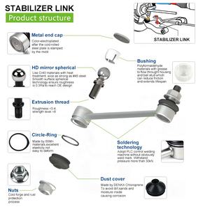 PHG-17009 TOMOI Vente Chaude Barre Stabilisatrice Avant Lien DG9C3B438ANC 5182780 pour FORD MONDEO GALAXY S-MAX - Product Image 5