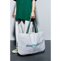 Sac fourre-tout pour salon professionnel, logo personnalisé, RPET, écologique, sac promotionnel, cadeau d'entreprise, réutilisable, fabricant en gros, OEM