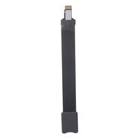 Câble d'extension noir ou blanc AWM 20624 pour GPS/ORDINATEUR/CAMÉRA, carte SIM vers prise Micro SD femelle, 25cm