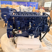 Nouveau Moteur Diesel Marin Weichai 2300 tr/min 250 CV 4 Temps 6 Cylindres avec Boîte de Vitesses pour Weichai WP6C250-23