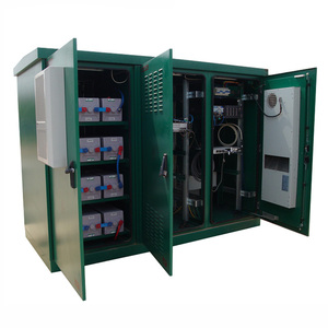 W-TEL Cooling Air Conditioner Panel Lock Operated Rack Enclosure Ip65 Outdoor <strong>Inverter</strong> Solar Battery <strong>Cabinet</strong>