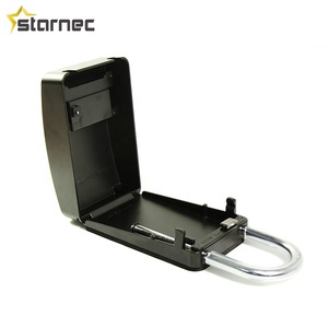 Petite boîte de rangement étanche pour clés avec serrure d'agent immobilier à combinaison en alliage de zinc - Product Image 4