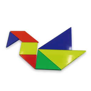 Juego al por mayor de 28 rompecabezas <span class=keywords><strong>Tangrams</strong></span> translúcidos de plástico inteligente juguetes educativos para niños de 5 a 7 años - Product Image 1
