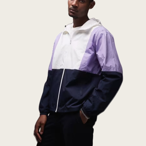 Tùy Chỉnh Bán Buôn Chất Lượng Cao Nylon Thoải Mái Vải Với Mui Xe Dây Kéo Thể Thao Giản Dị Chạy Bộ Người Đàn Ông Của Áo Khoác - Product Image 3