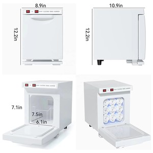 Mini chauffe-serviettes électrique, armoire chauffante pour serviettes, pour salon de beauté, massage, bureau, spa facial - Product Image 4
