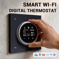 Termostato WiFi para Calefacción por Suelo Radiante, 220V, Compatible con 7 Idiomas, Programación Inteligente para Apartamentos y Hogares