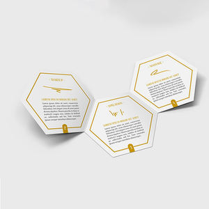 Diseño personalizado Impresión Papel <span class=keywords><strong>de</strong></span> cartón Trifold Flyer Folleto <span class=keywords><strong>de</strong></span> negocios Catálogo Impresión Película brillante Laminado Sillín Costura - Product Image 4