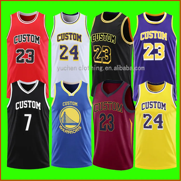 Cheap High-quality Basketball Uniform Mesh Blank Basket Ball Jersey for Training Basketball Wear Customized Team Name