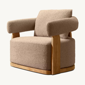 Bộ bàn ghế <span class=keywords><strong>sofa</strong></span> ngoài trời bằng gỗ tếch, thiết kế hiện đại, sang trọng, dành cho sân vườn, biệt thự. - Product Image 6