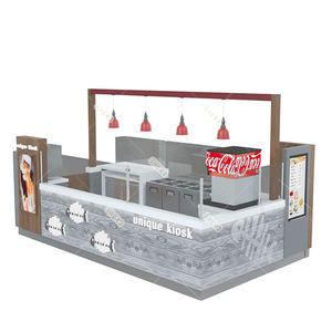 Conception d'intérieur de café de haute qualité, conception 3D, <span class=keywords><strong>boutique</strong></span> de crème glacée intérieure, remorque / kiosque de vente au détail unique pour la restauration rapide - Product Image 1
