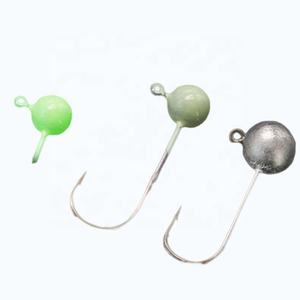 Haute Qualité Professionnel Couleur Primaire Sphérique Plomb Jighead Crochet Doux Appât Barbelé Crochet 1.5g 2g 3g <span class=keywords><strong>Gamakatsu</strong></span> Hameçons De Pêche - Product Image 5