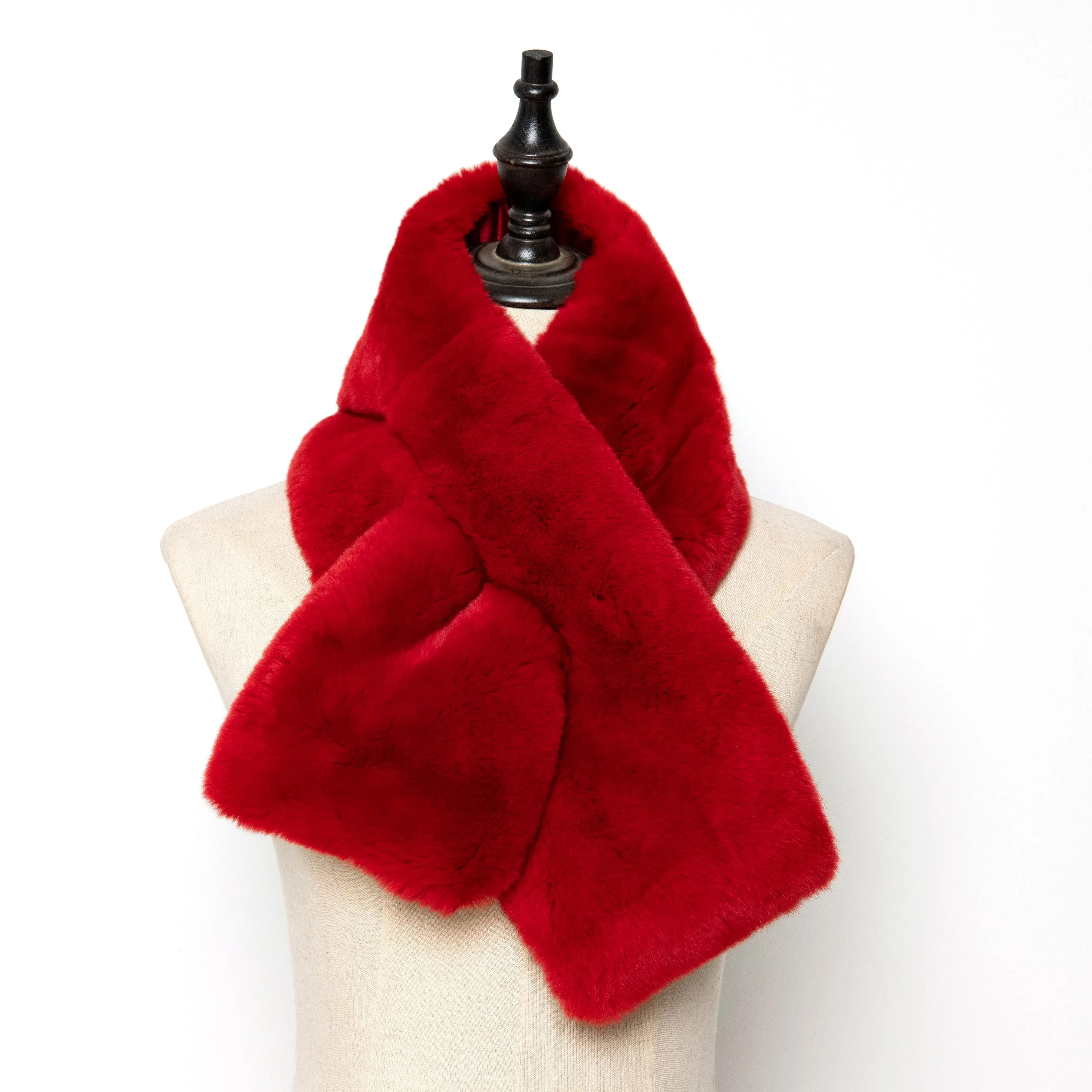 2023 Nieuwe Product Luxe Mode Feest Zachte Echte Rex Konijnenbont Sjaal Voor Vrouwen