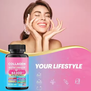 כמוסות קולגן מזון חם תוספת כמוסות קולגן ביוטין מוסף - Product Image 2