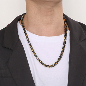 2024 vendita calda catena di collana in <span class=keywords><strong>acciaio</strong></span> <span class=keywords><strong>chirurgico</strong></span> da uomo alla rinfusa per la creazione di gioielli - Product Image 6