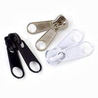 Deepeel AP603 5 #8 #10 # Zip ремонт двойной пулер на молнии для смолы аксессуары на молнии слайдер