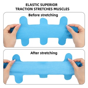 Nastro Kinesiologico OEM per Tallone e Polpaccio, Sollievo dal <span class=keywords><strong>Dolore</strong></span> Muscolare <span class=keywords><strong>Posteriore</strong></span>, Pretagliato, Sportivo, Impermeabile e Traspirante - Product Image 2