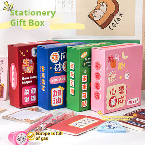 Vente en gros de boîte aveugle de papeterie pour enfants Boîte cadeau en papier thermoscellée pour la rentrée scolaire - Product Image 2