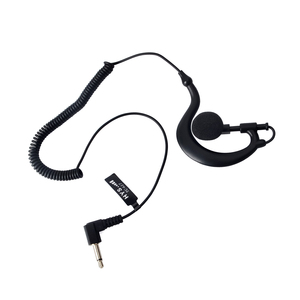 HYS auricolari a forma di G ascoltano solo cuffie con comodo altoparlante rotante regolabile, spina 3.5mm a perno singolo - Product Image 1