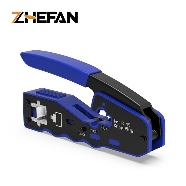 Multifunctional Rj45 Crimping Tool for Cat5e Cat6 Crimping Tool 8P Hand-held Network Cable Tool